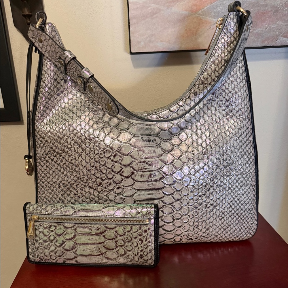 Brahmin Mullberry Potion Cimorene Tabitha and Ady wallet - Picture 2 of 12